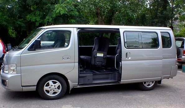 Nissan Urvan Van Hire Delhi Luxury Nissan Passenger Minivan